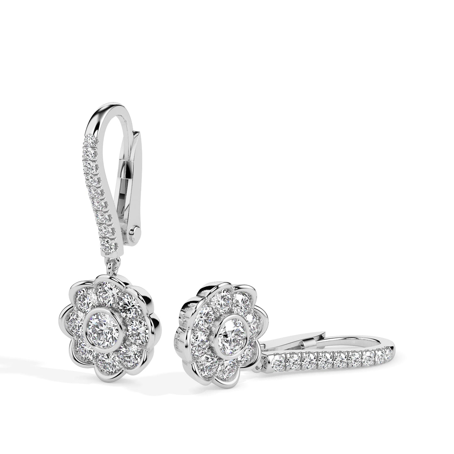 18k white gold image 4 - image 4