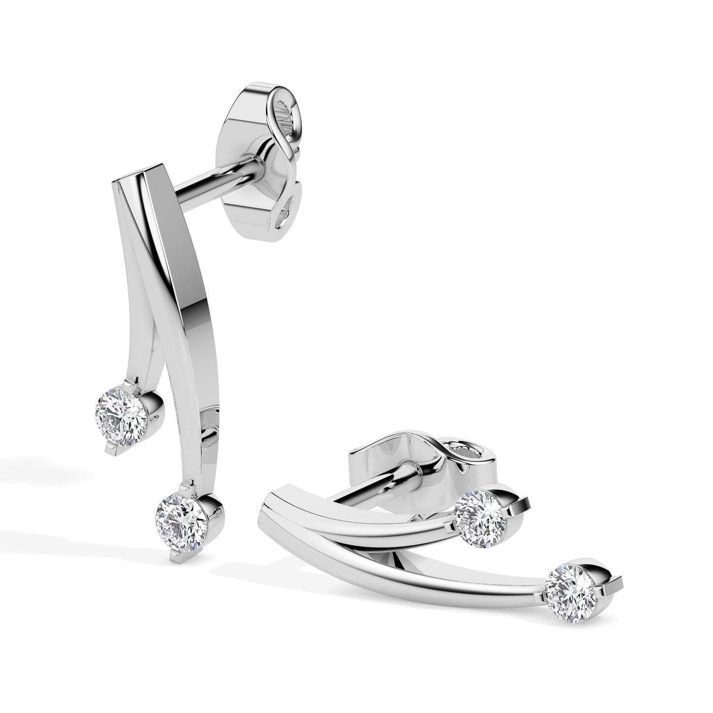 18k white gold image 4 - image 4