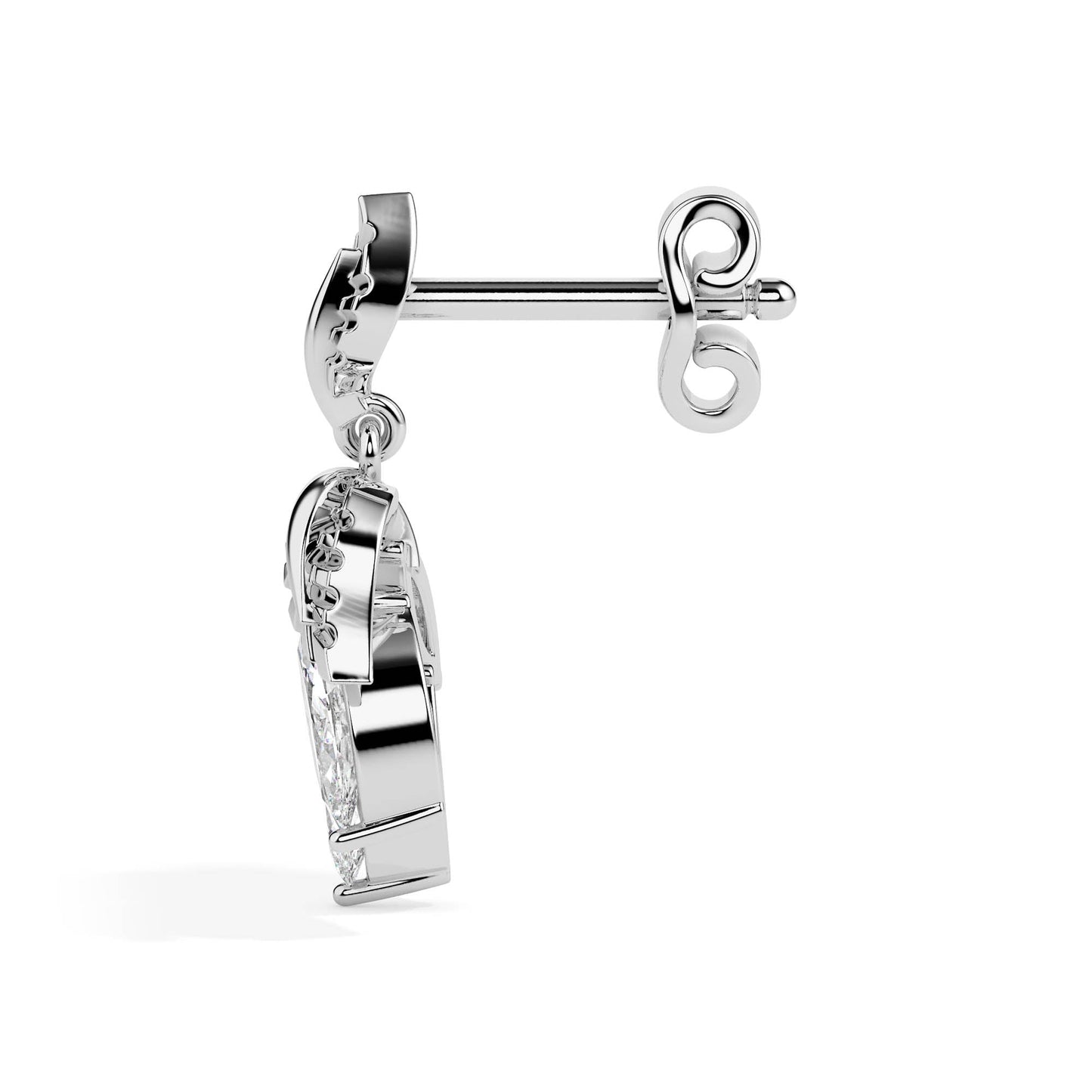 14k white gold image 2 - image 2