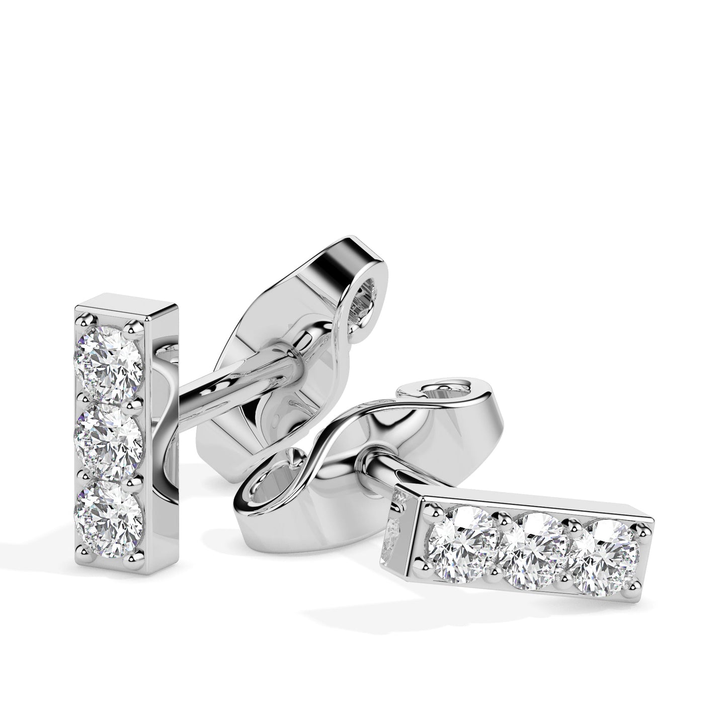 18k white gold image 4 - image 4