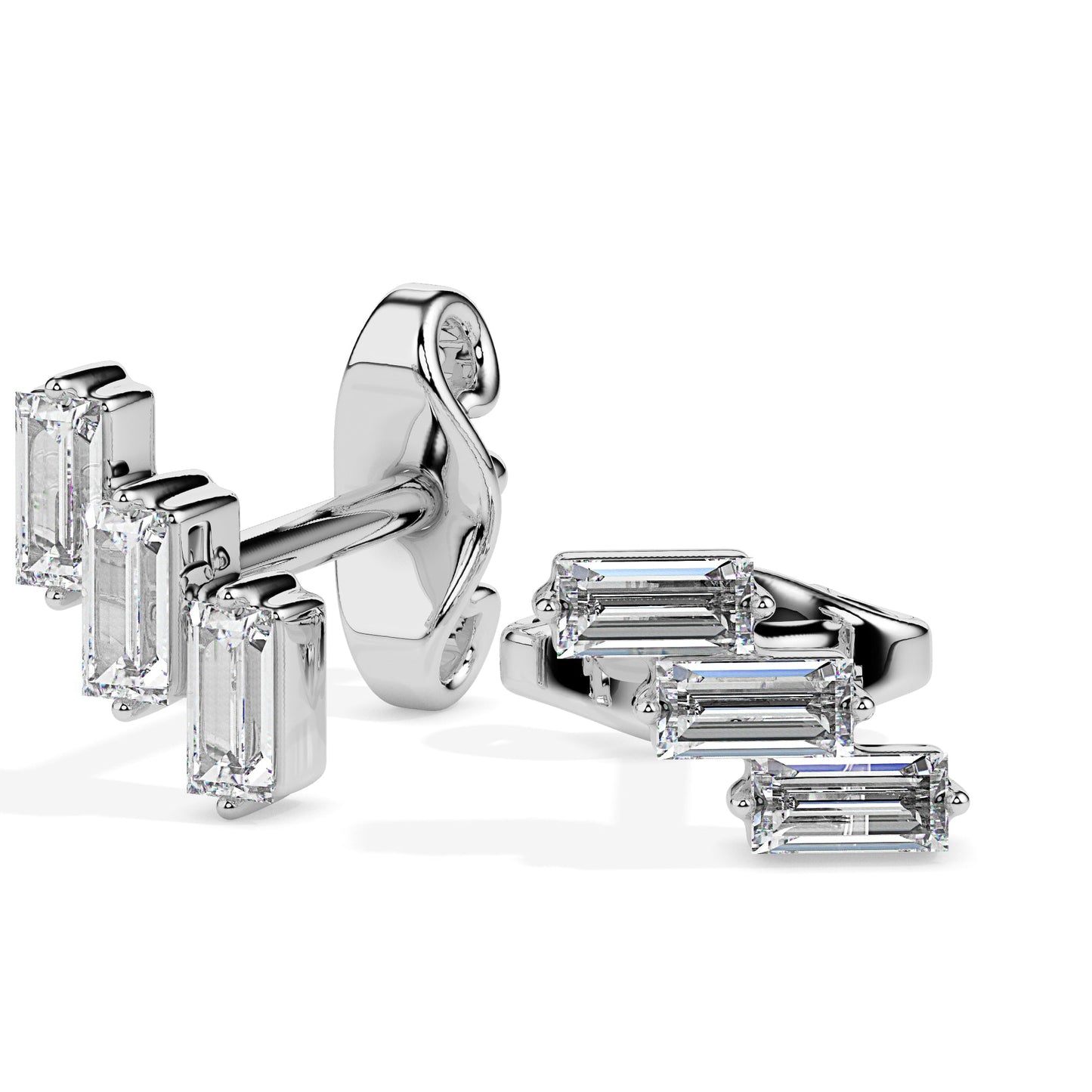 18k white gold image 4 - image 4