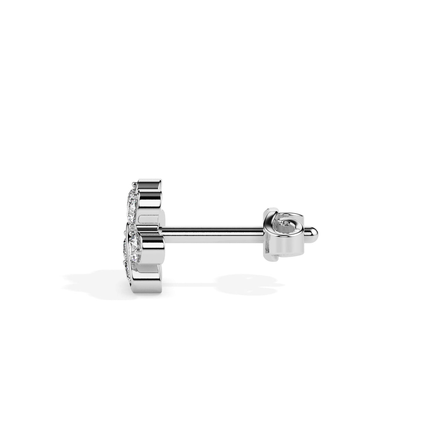 18k white gold image 2 - image 2