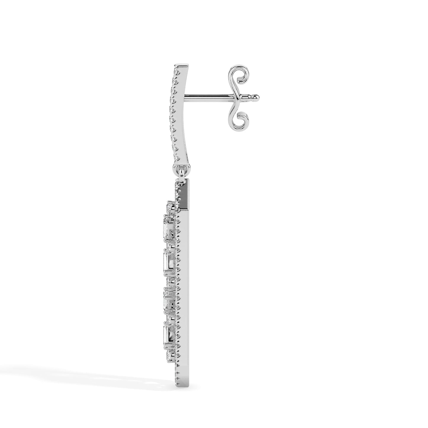 14k white gold image 2 - image 2