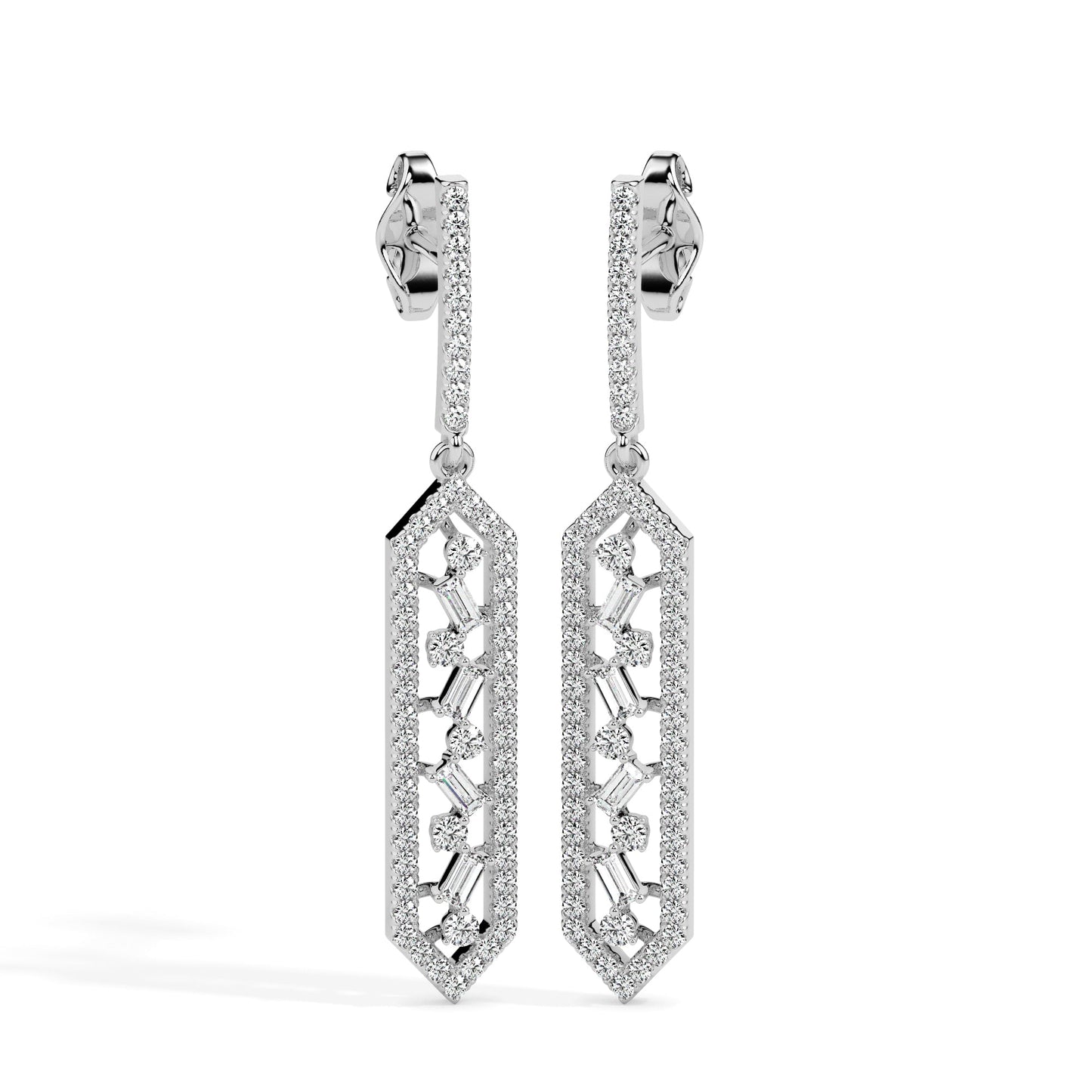 14k white gold image 3 - image 3