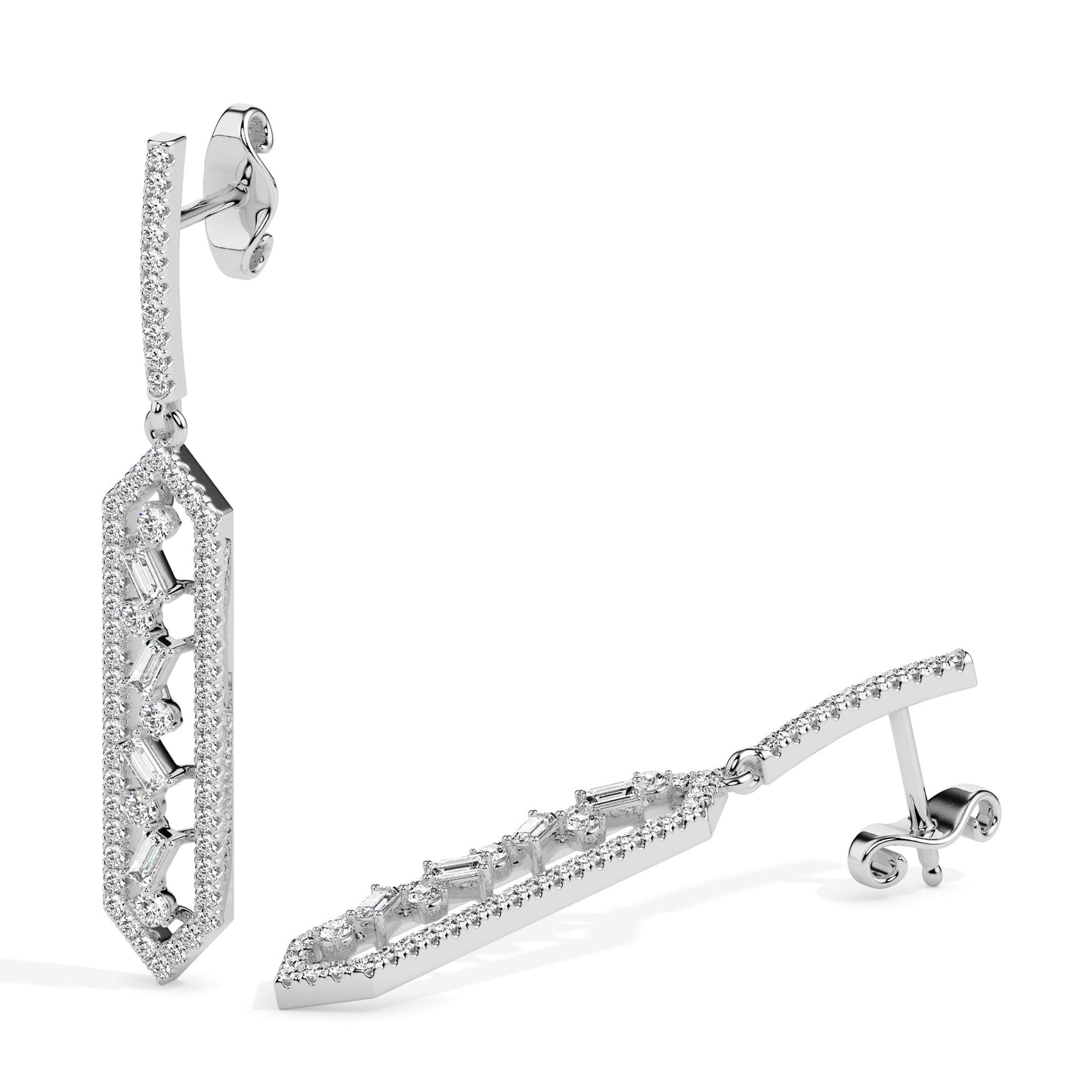 18k white gold image 4 - image 4
