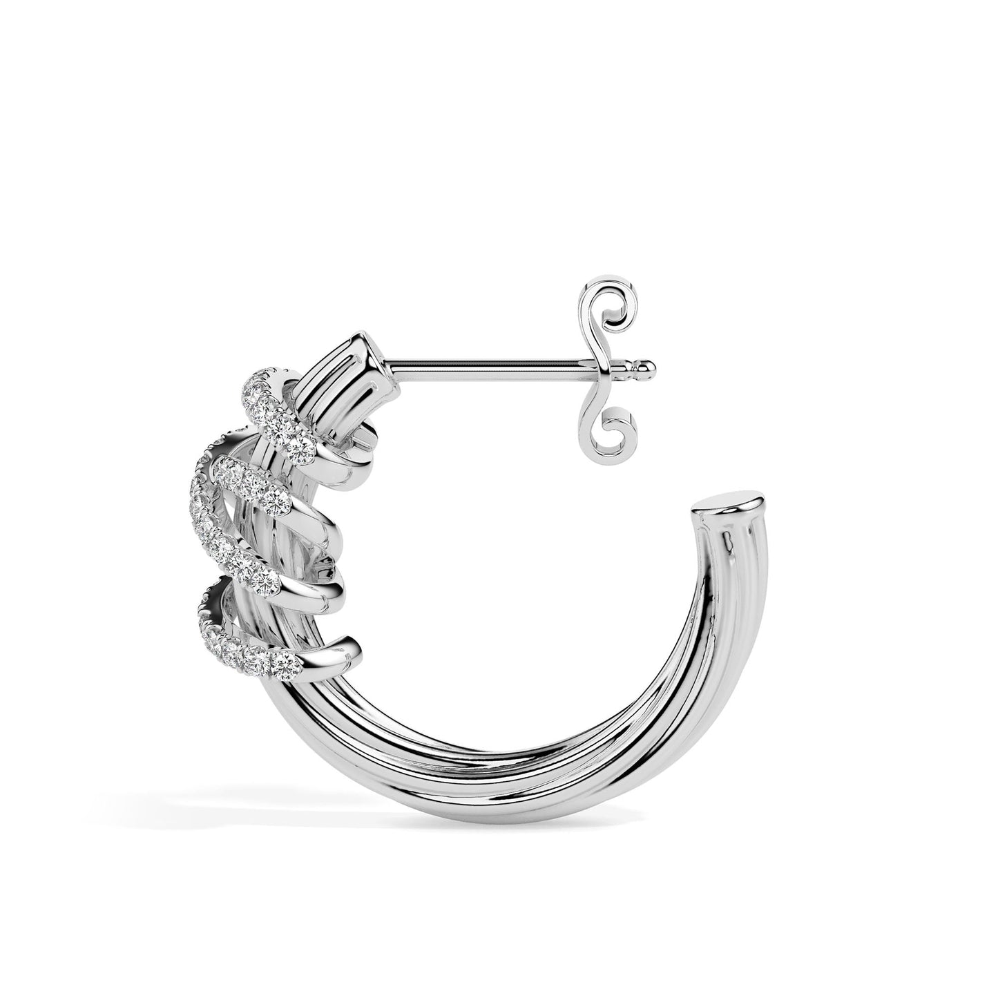 18k white gold image 2 - image 2
