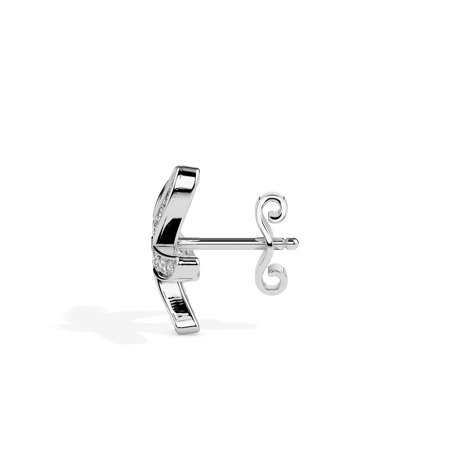 14k white gold image 2 - image 2