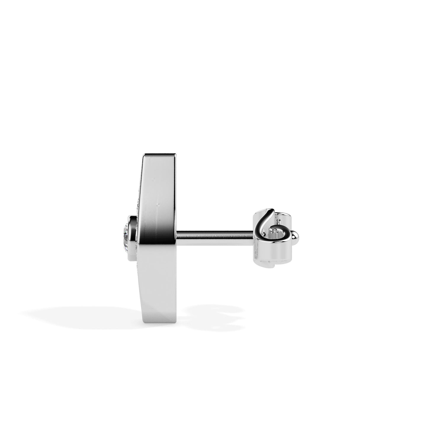 14k white gold image 2 - image 2