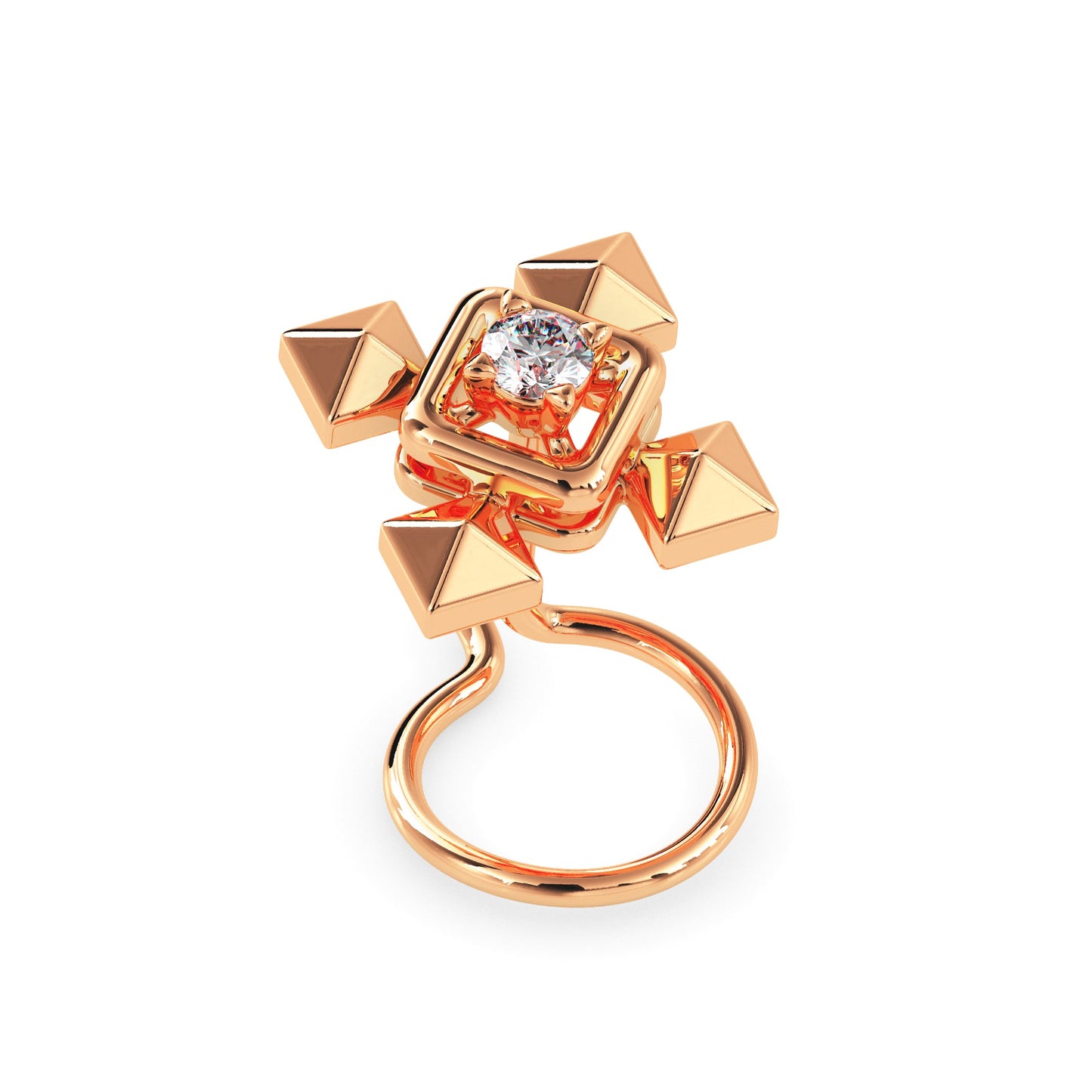 18k rose gold image 4 - image 4