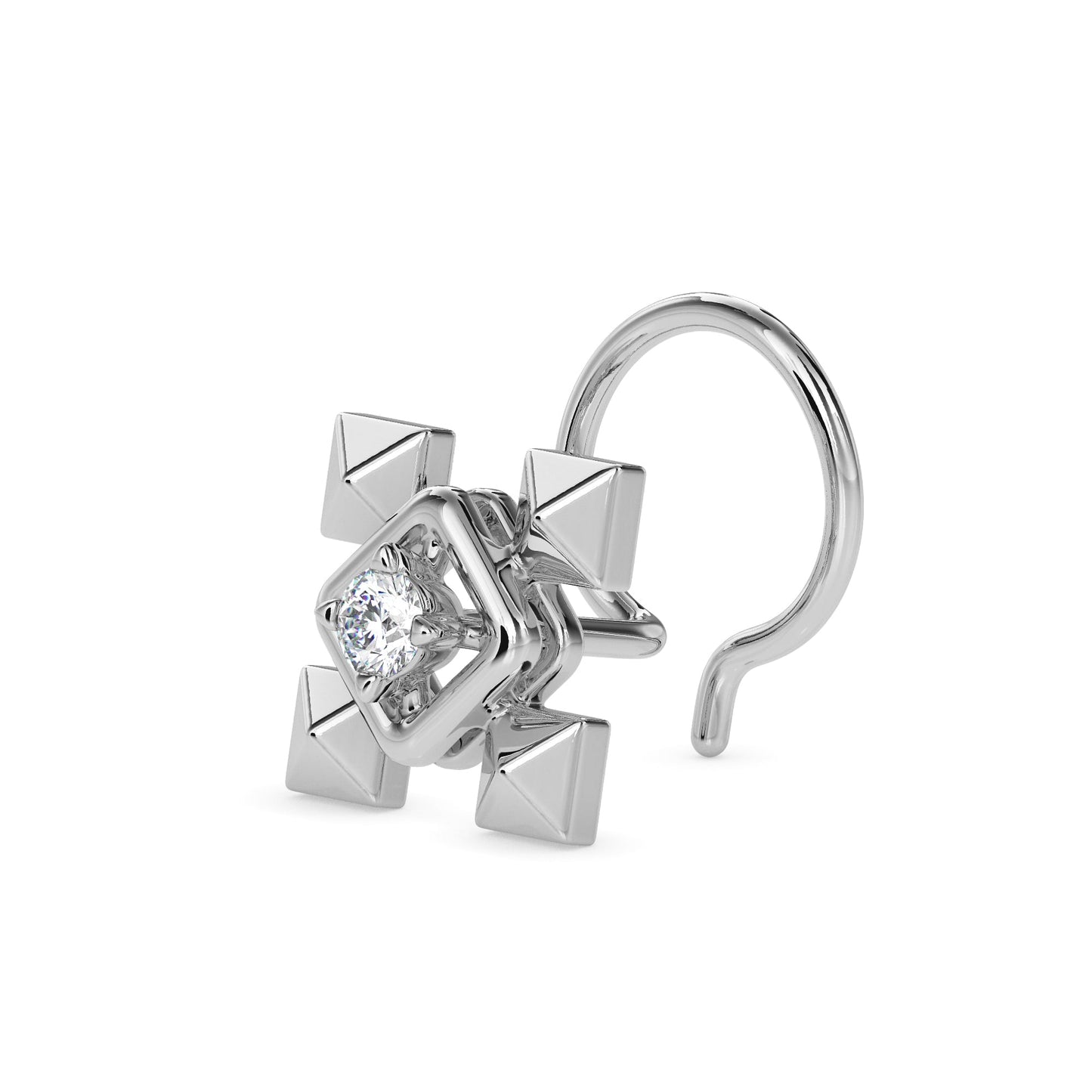 18k white gold image 2 - image 2