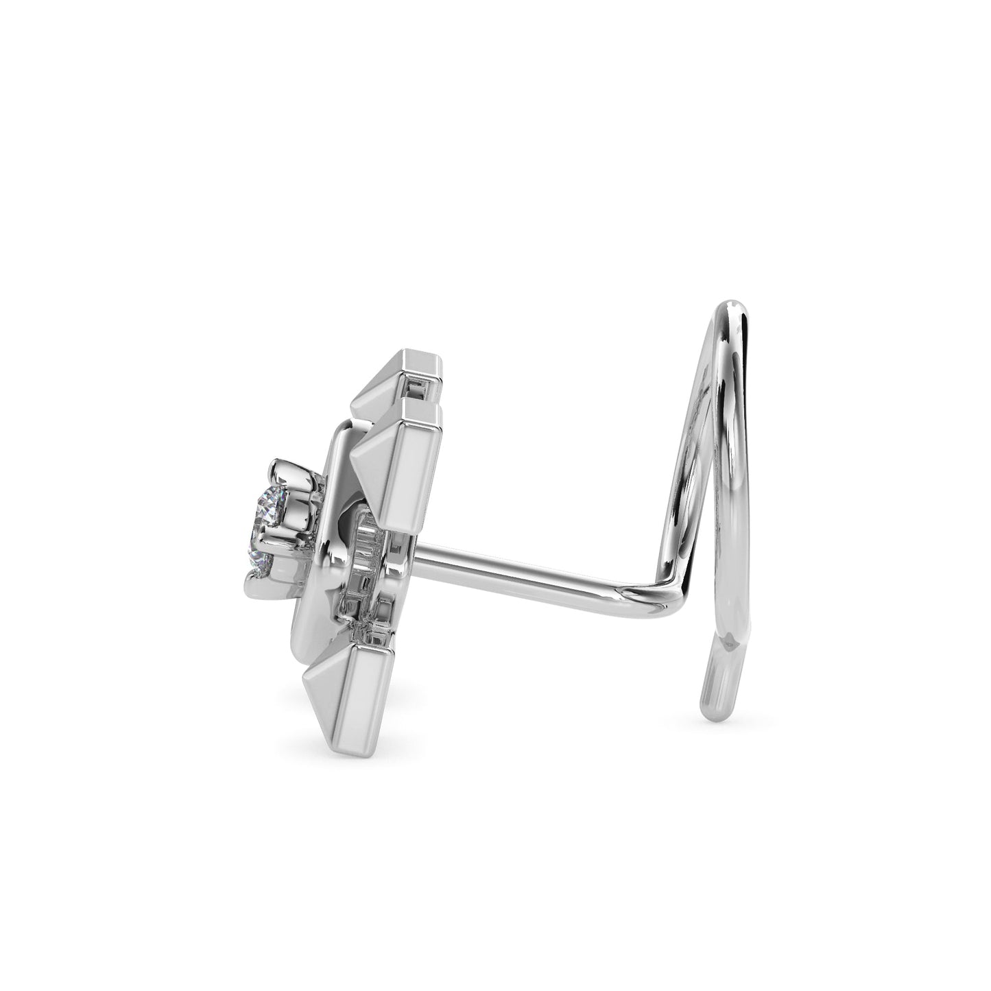18k white gold image 3 - image 3