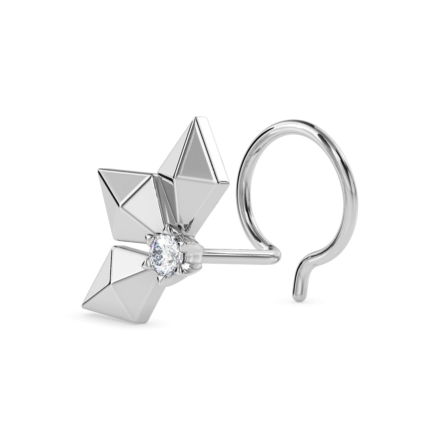 18k white gold image 2 - image 2
