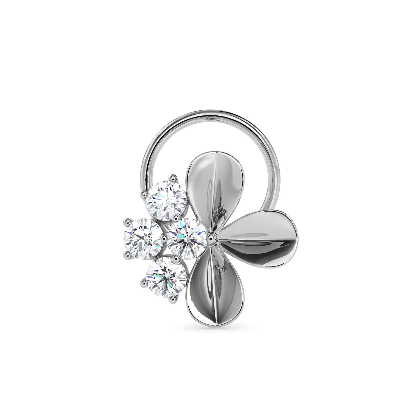 14k white gold image 1 - image 1