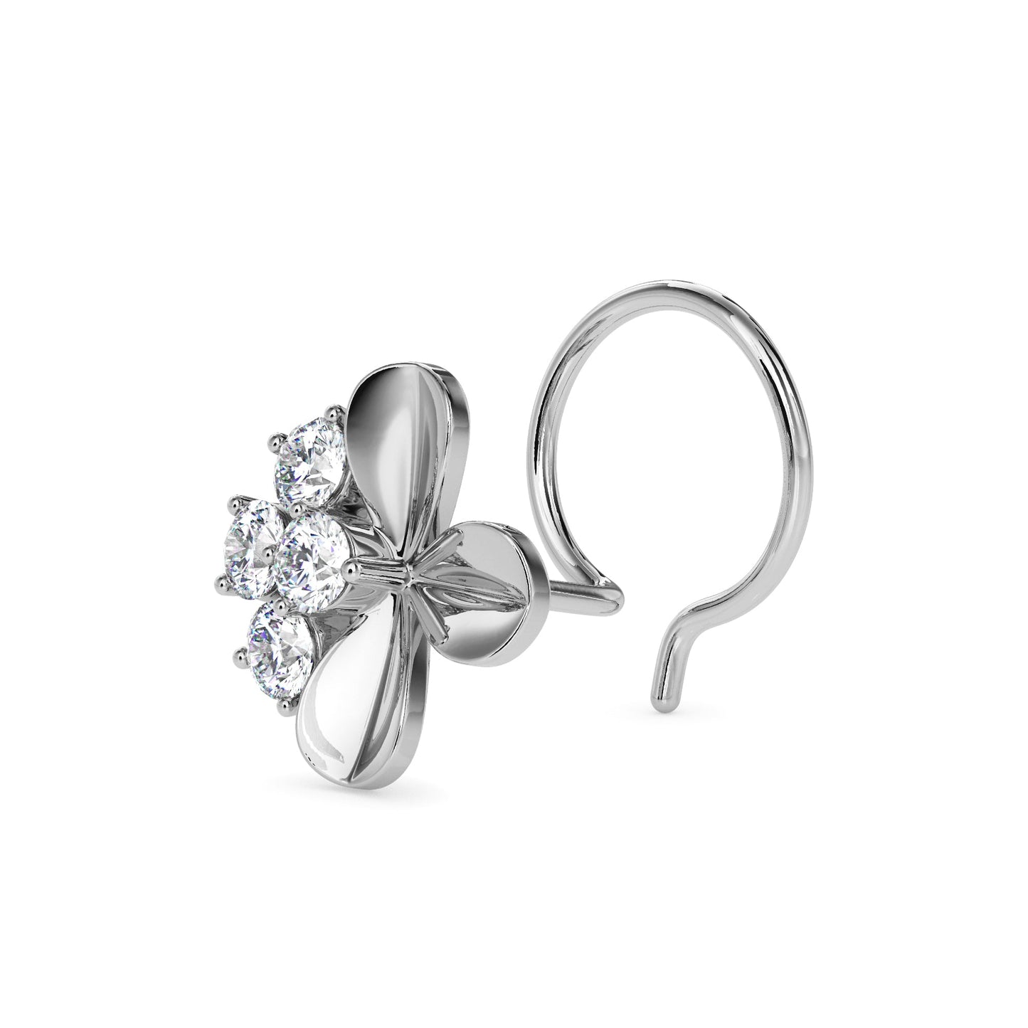 14k white gold image 2 - image 2