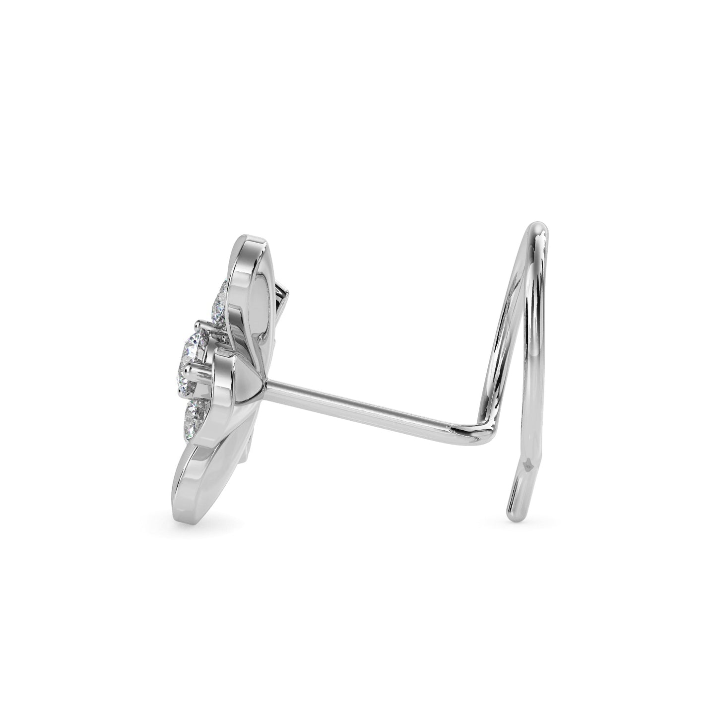 18k white gold image 3 - image 3