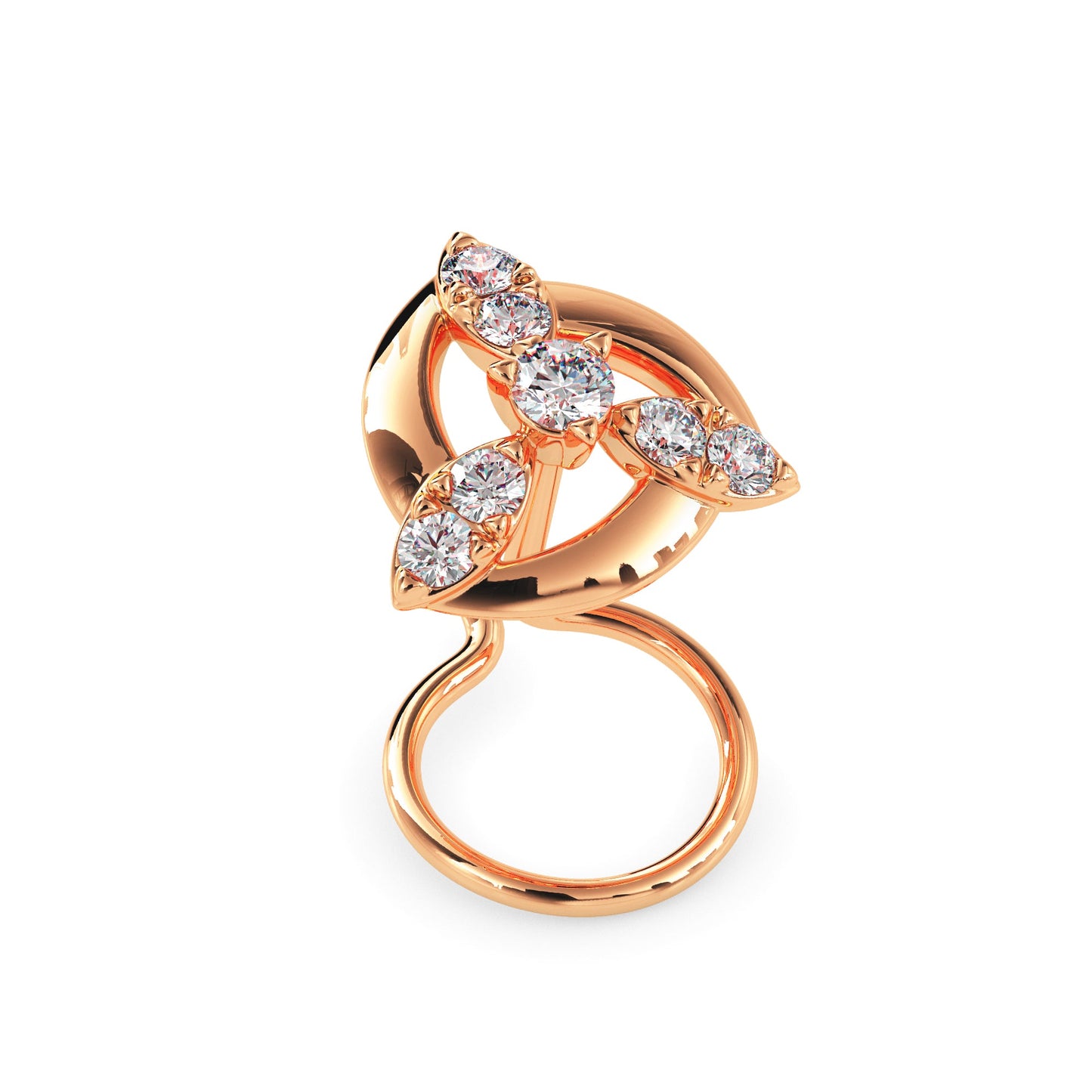 18k rose gold image 4 - image 4