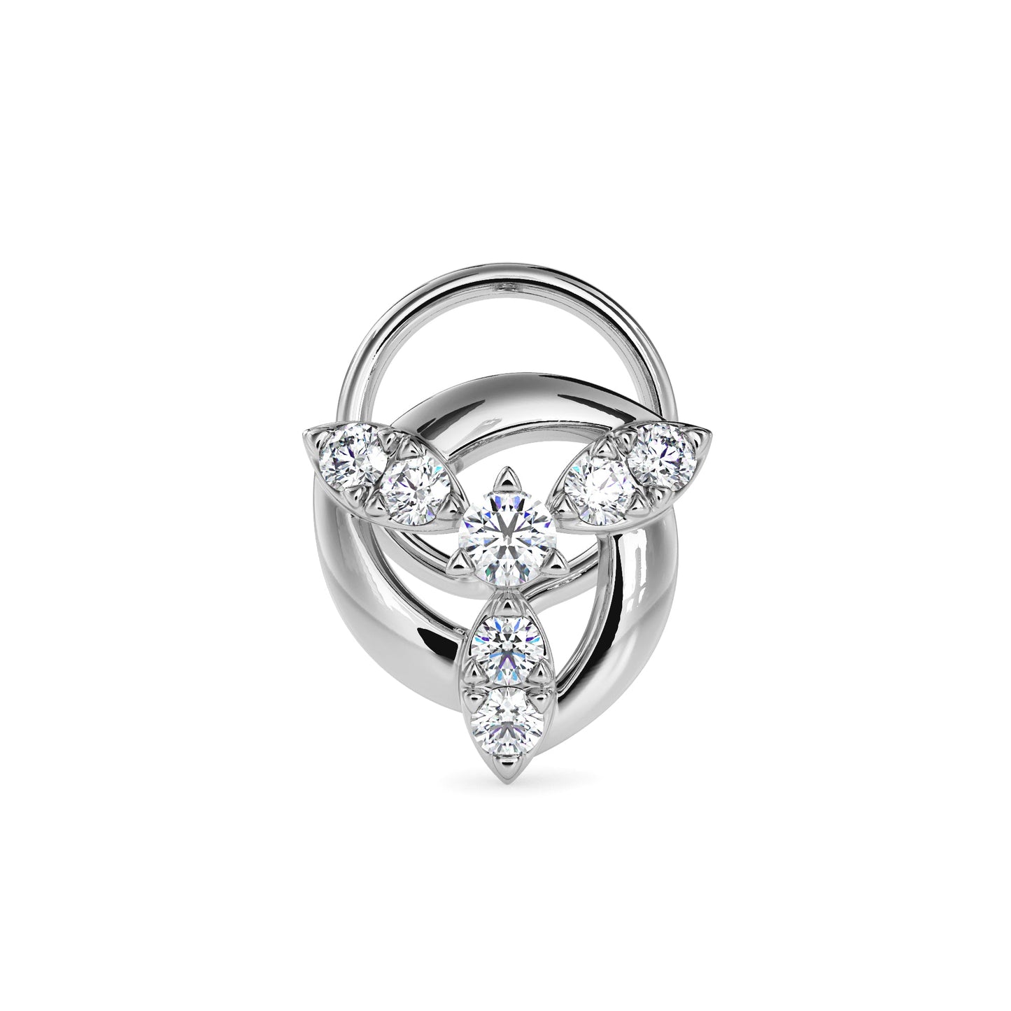 18k white gold image 1 - image 1