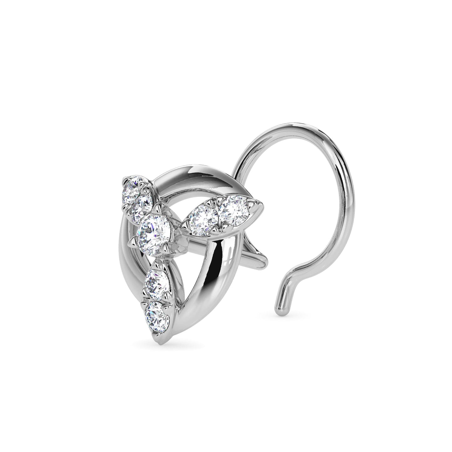 14k white gold image 2 - image 2