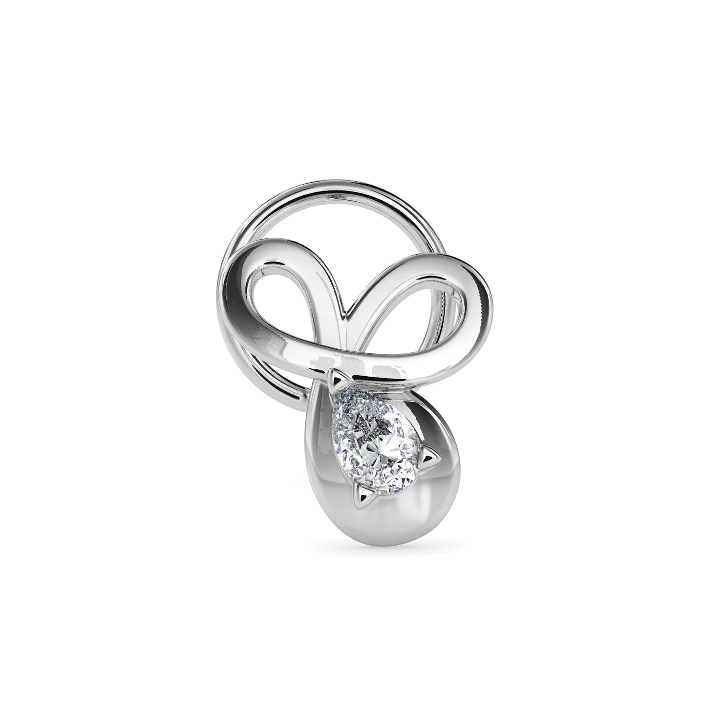18k white gold image 1 - image 1