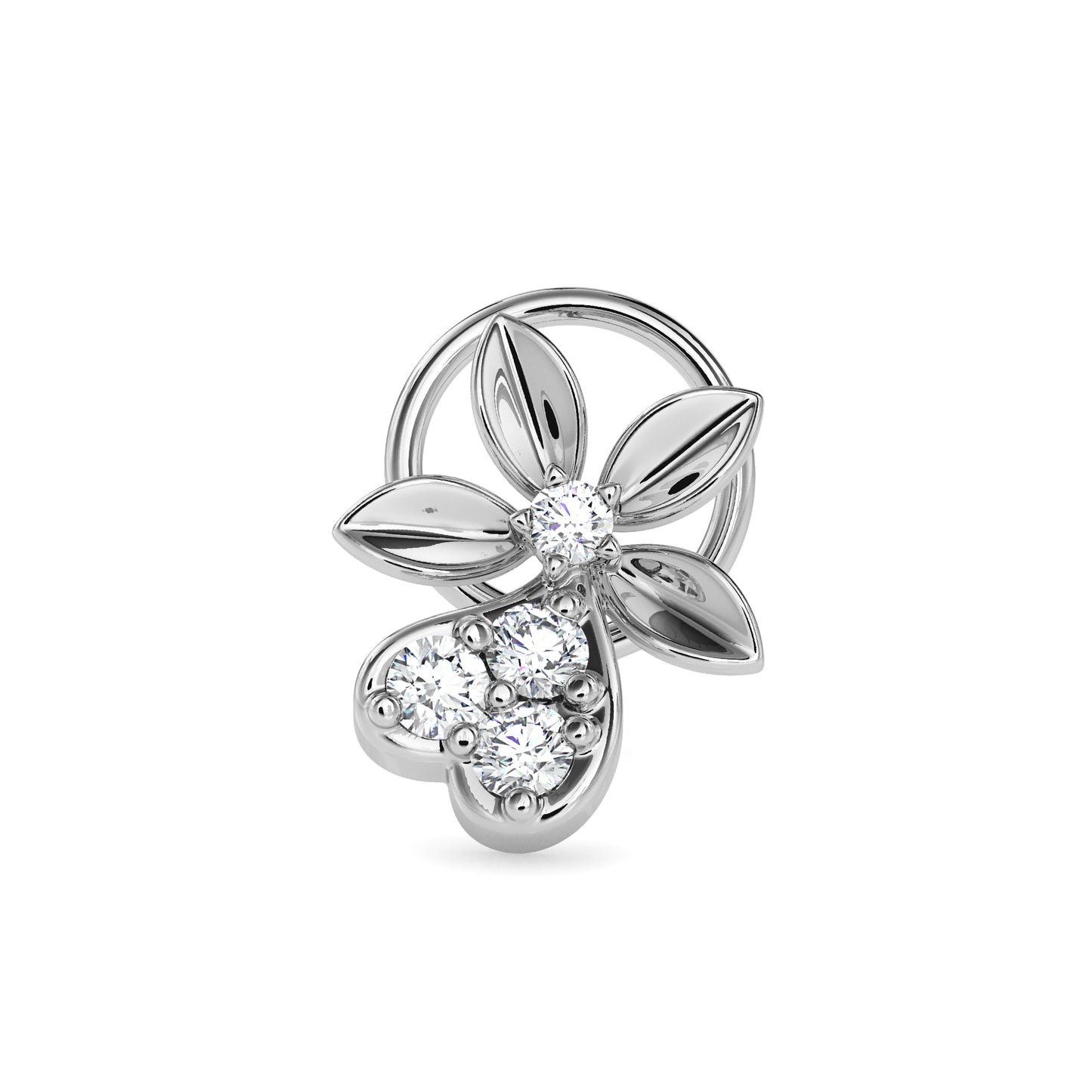 18k white gold image 1 - image 1