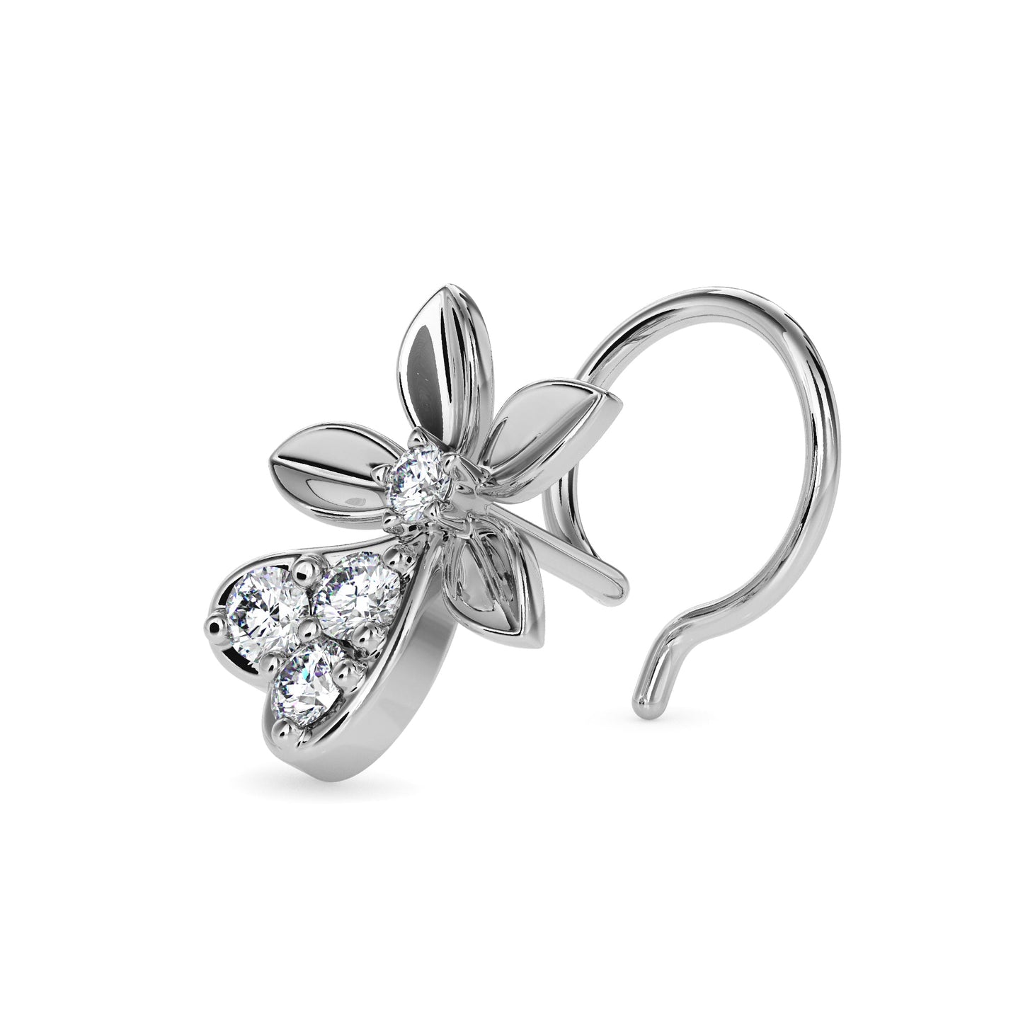 18k white gold image 2 - image 2