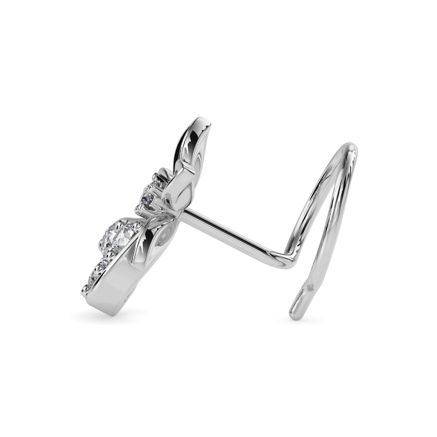 18k white gold image 3 - image 3