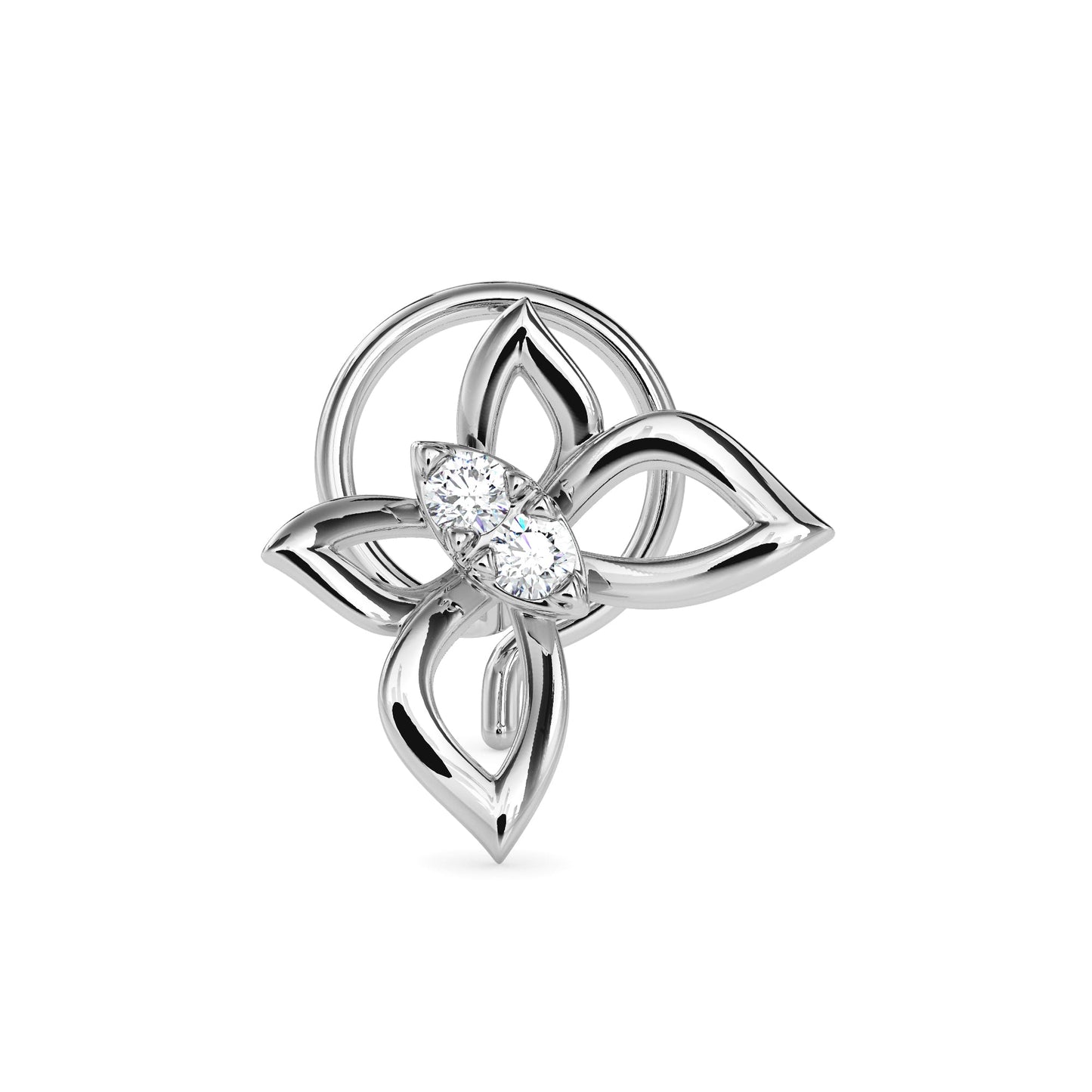 18k white gold image 1 - image 1