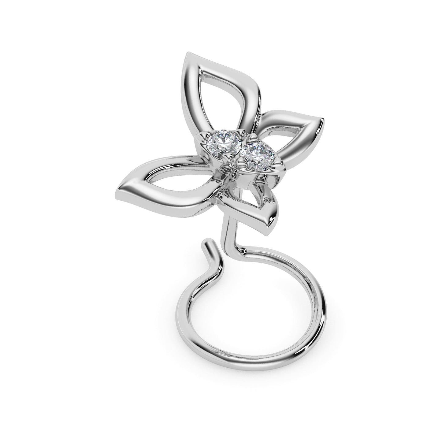 14k white gold image 4 - image 4