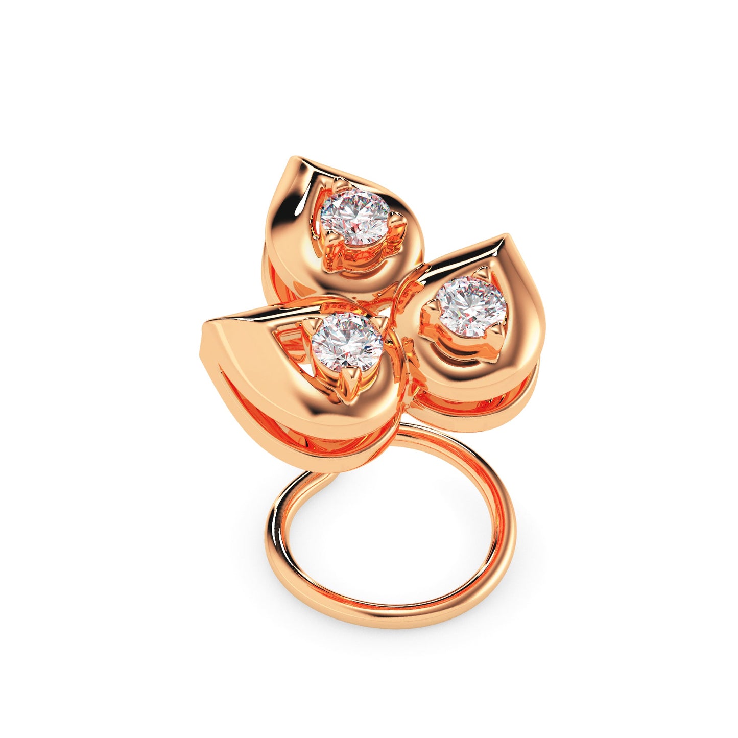 18k rose gold image 4 - image 4