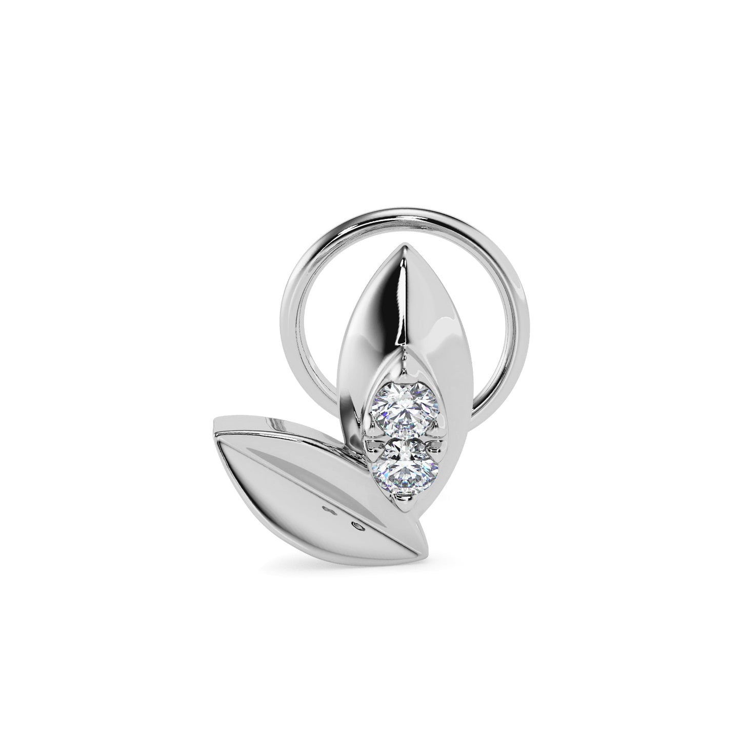 14k white gold image 1 - image 1