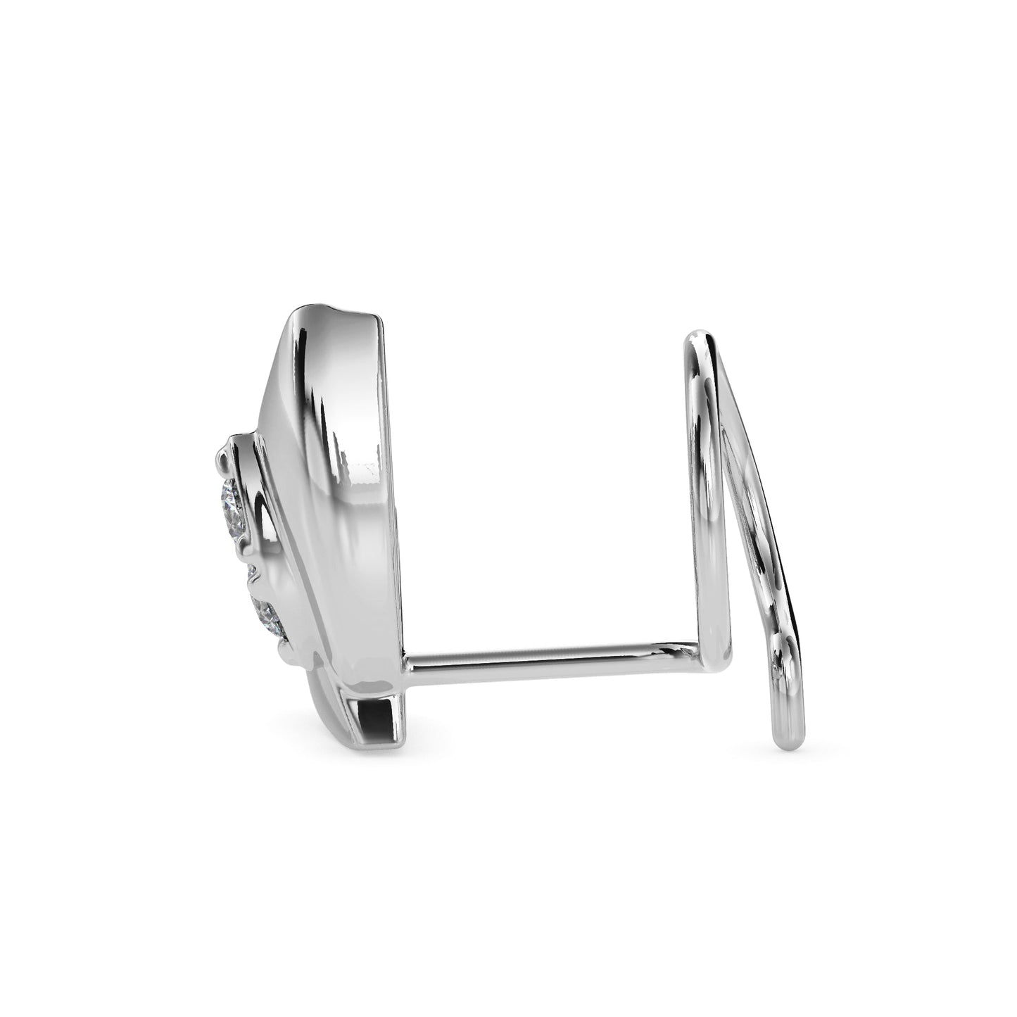 18k white gold image 3 - image 3