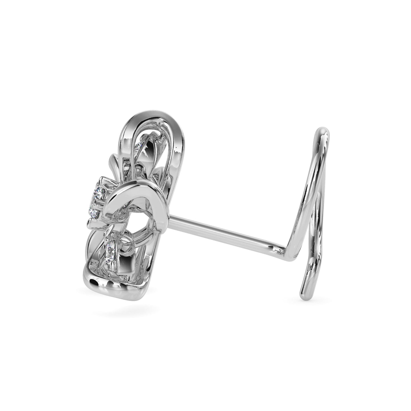 14k white gold image 3 - image 3