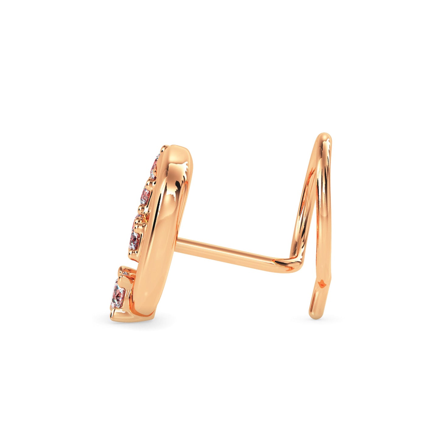 18k rose gold image 3 - image 3