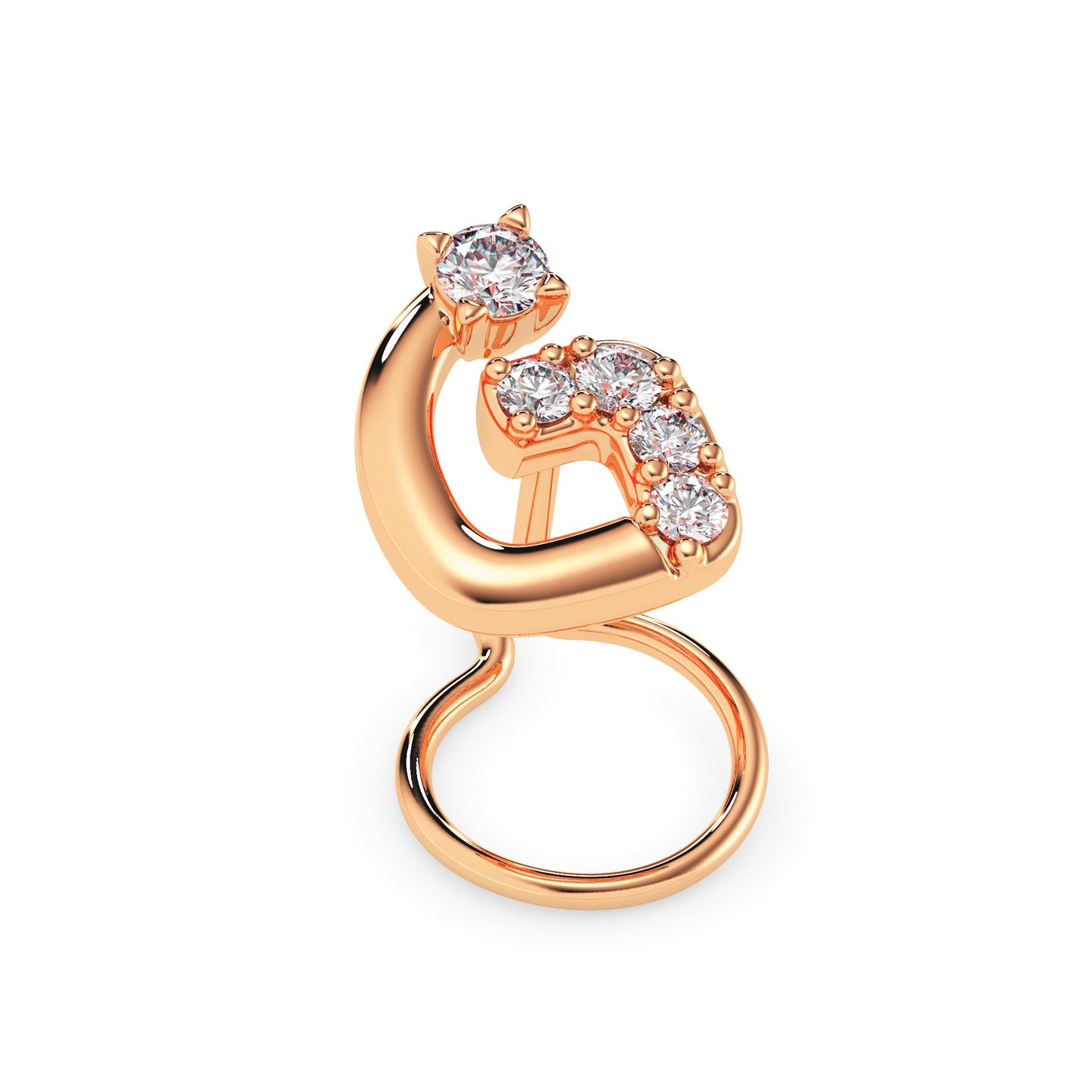 14k rose gold image 4 - image 4