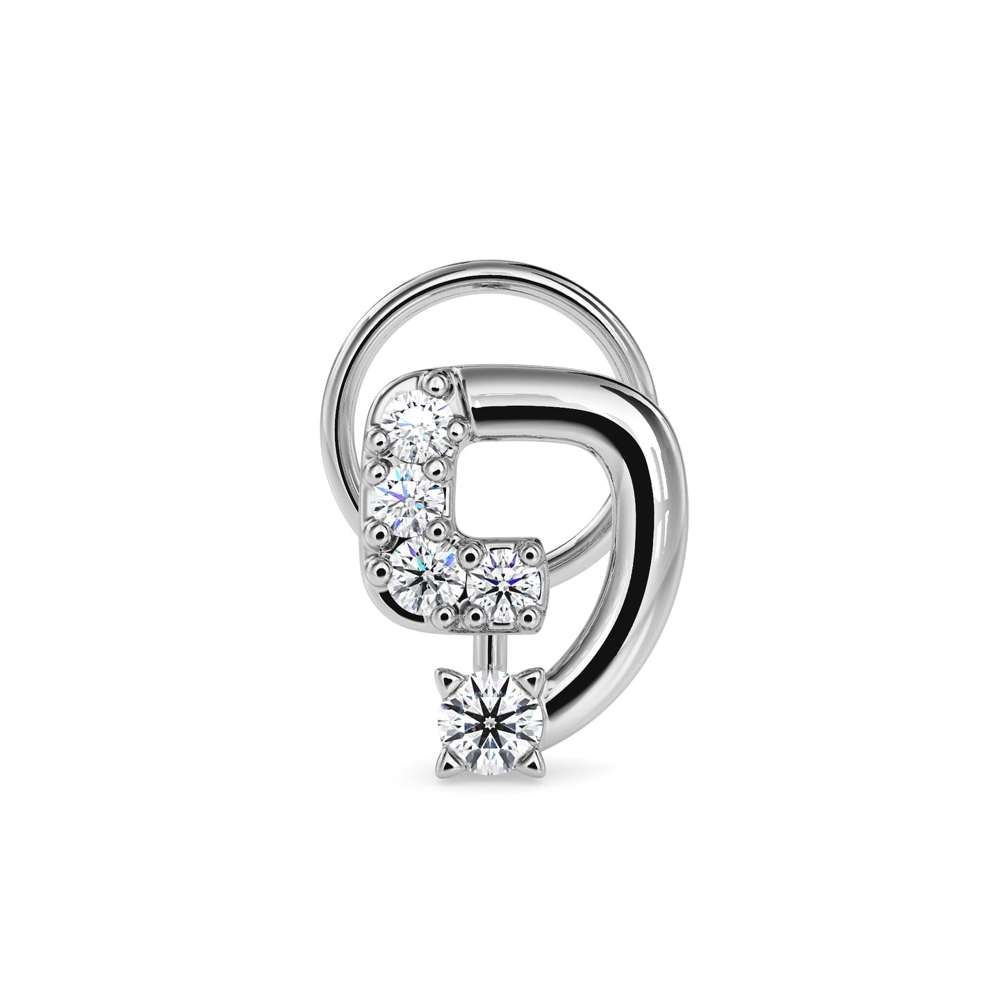 18k white gold image 1 - image 1