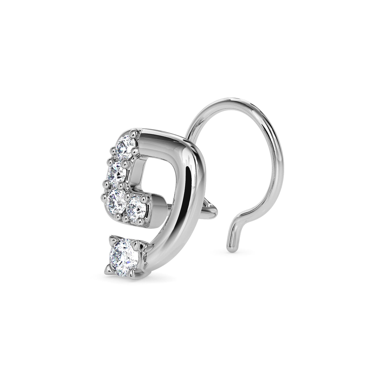 18k white gold image 2 - image 2