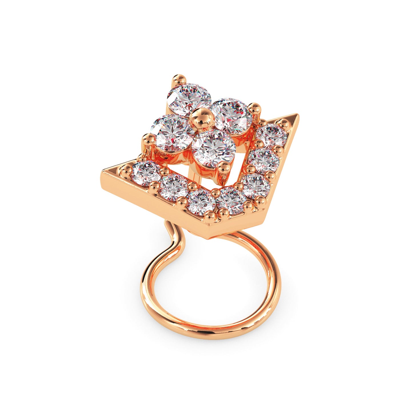 14k rose gold image 4 - image 4