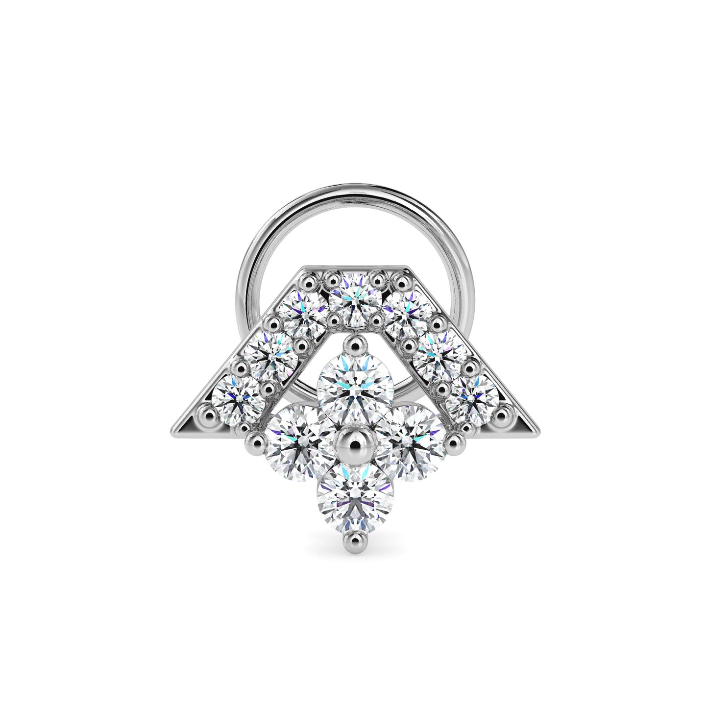 18k white gold image 1 - image 1