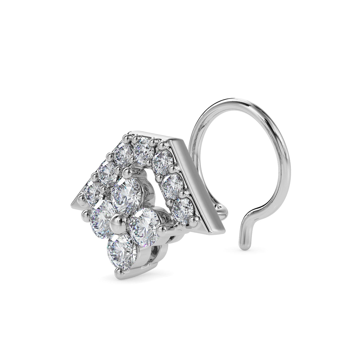 18k white gold image 2 - image 2