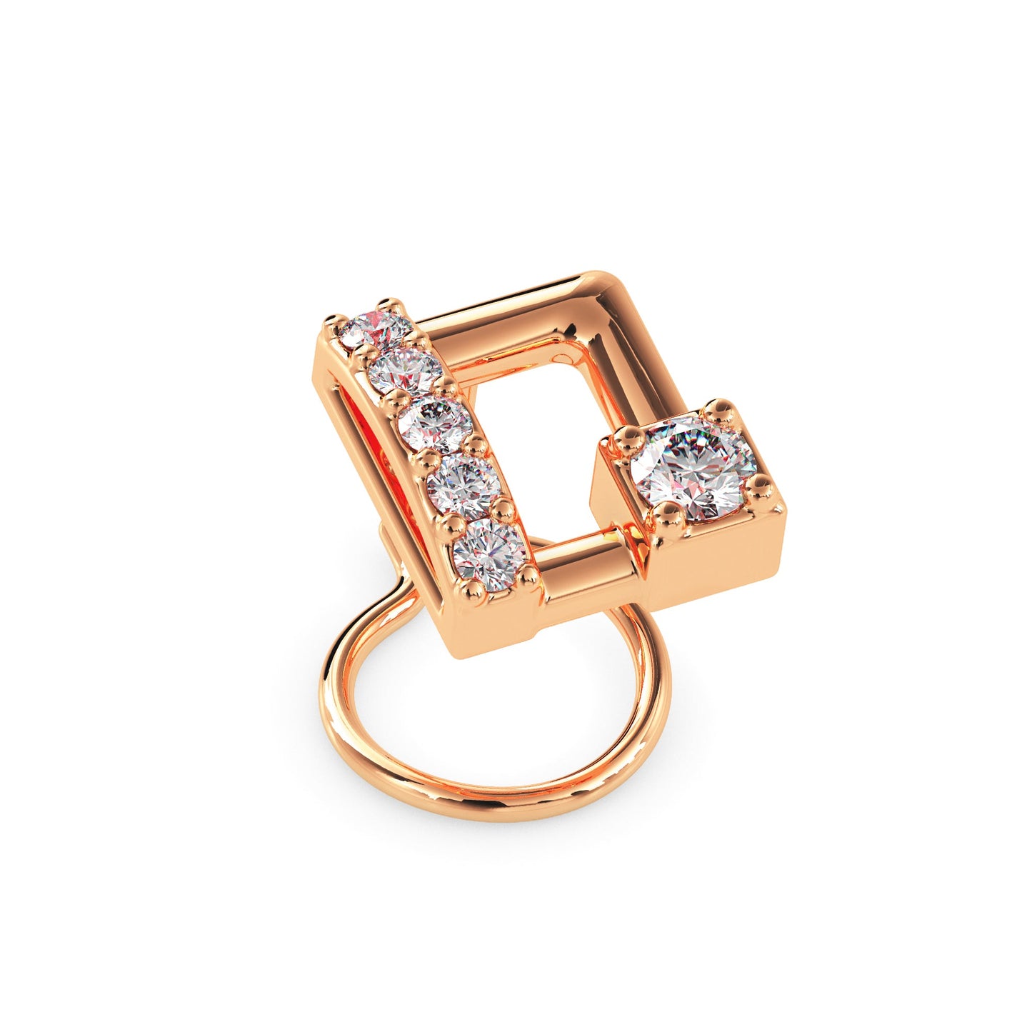 18k rose gold image 4 - image 4