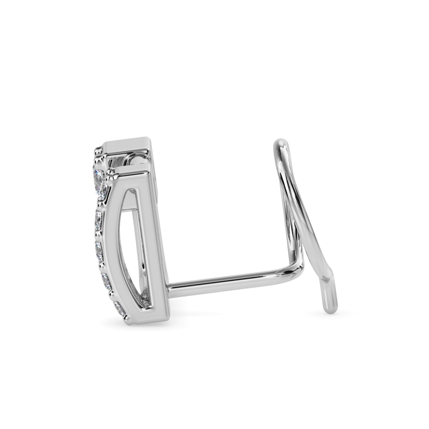 14k white gold image 3 - image 3