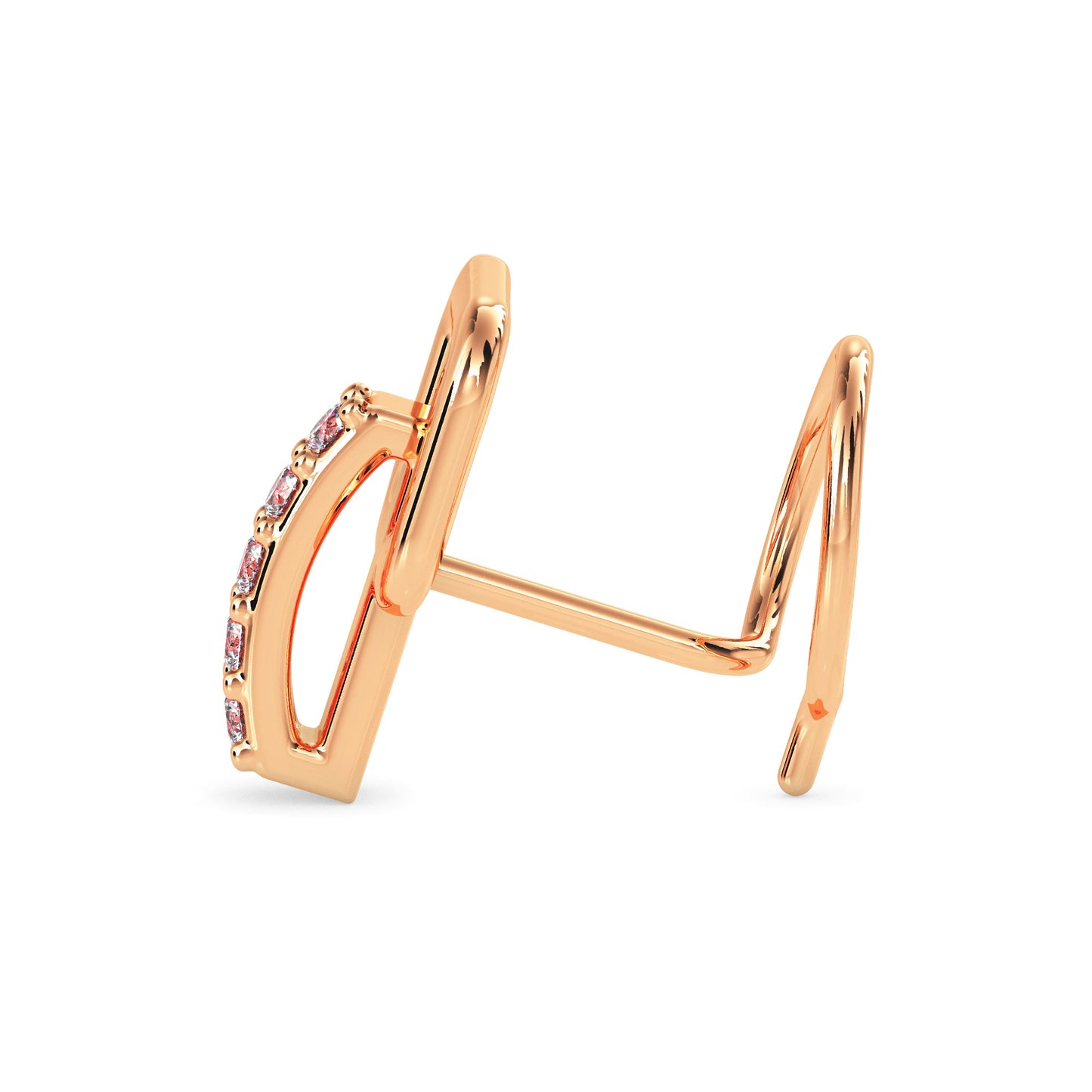 14k rose gold image 3 - image 3