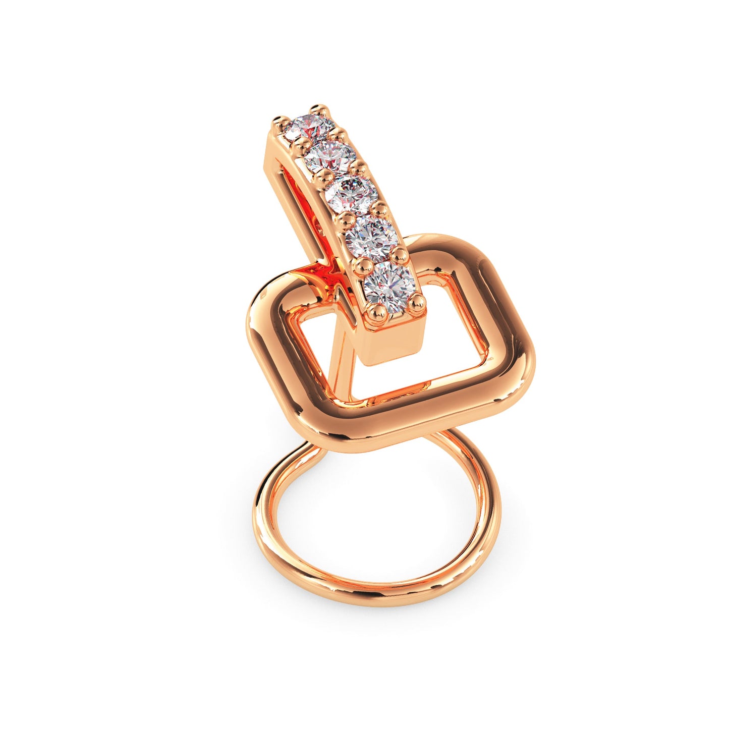 14k rose gold image 4 - image 4