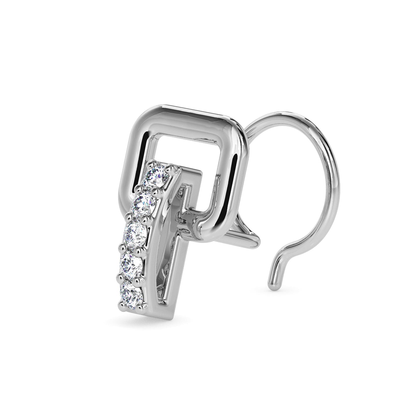 18k white gold image 2 - image 2