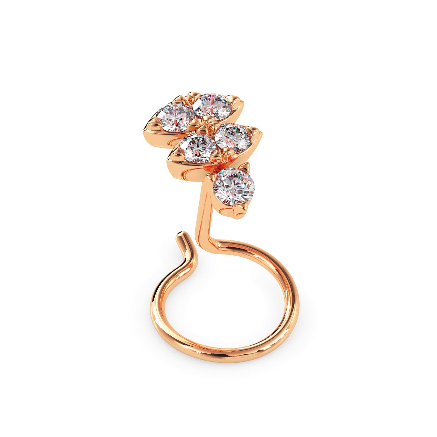 18k rose gold image 4 - image 4