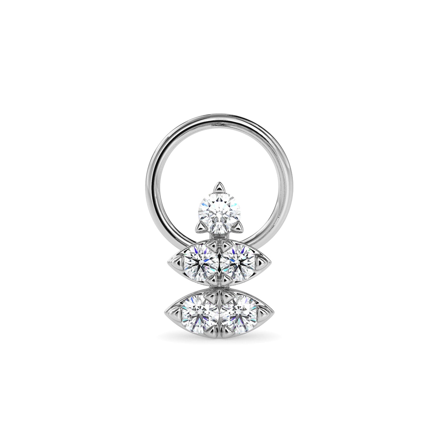 14k white gold image 1 - image 1