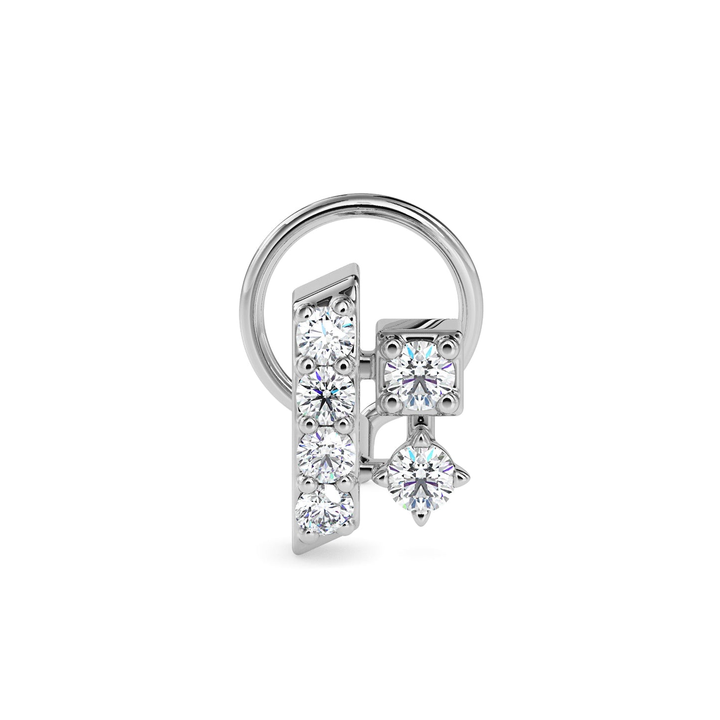 14k white gold image 1 - image 1