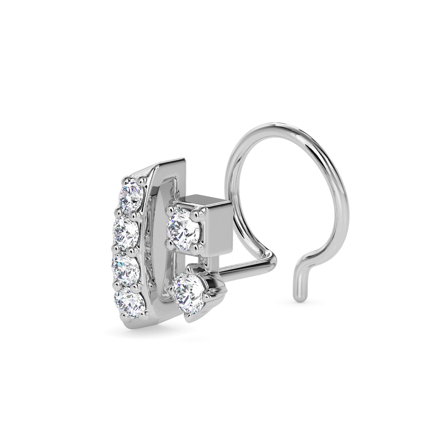 14k white gold image 2 - image 2