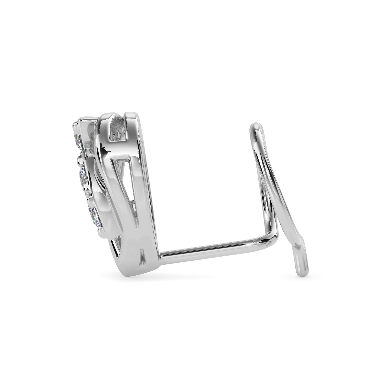 18k white gold image 3 - image 3