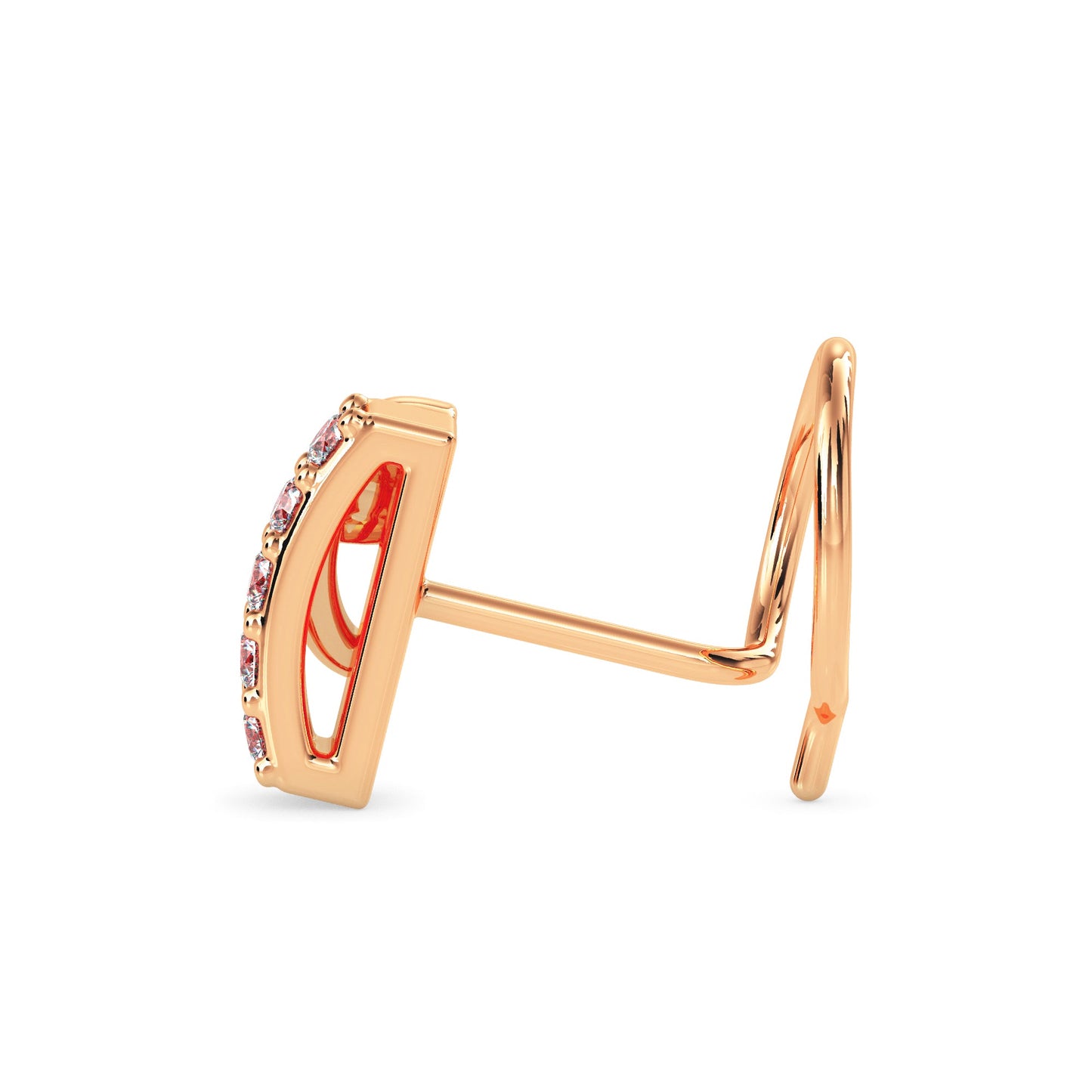 14k rose gold image 3 - image 3